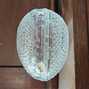 Vintage 1977 Lead Crystal Avon Mother's Day Egg